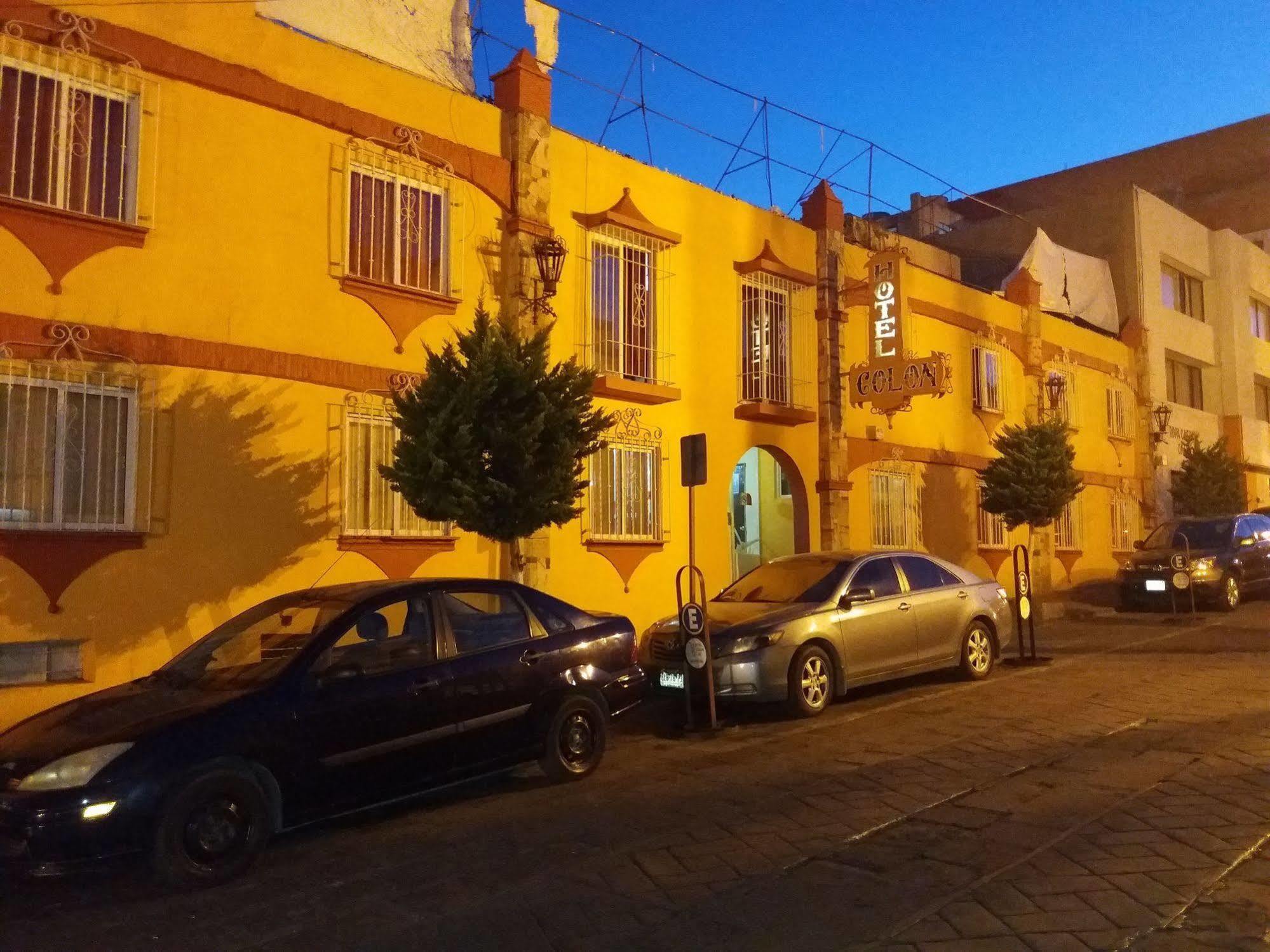Hotel Colon De Zacatecas Dış mekan fotoğraf